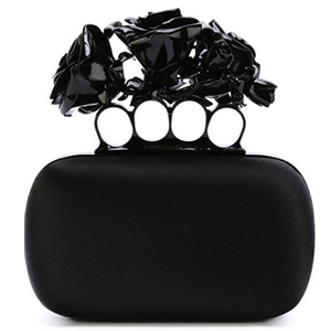 Alexander McQueen Knuckle Box Clutch 