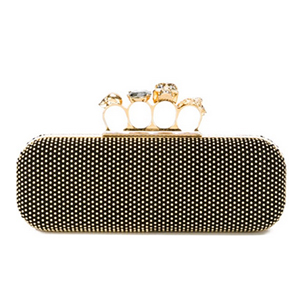 alexander mcqueen clutch knuckle